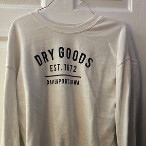 Dry Goods Women's Cream Crew Neck Sweater